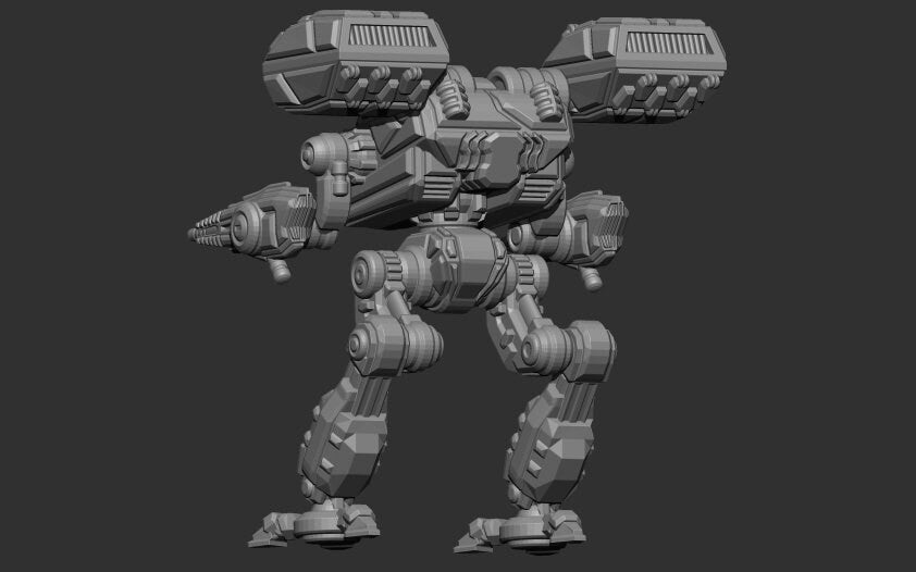 FF-Static "Fury Fang"- Alternate Battletech Mechwarrior Miniatures
