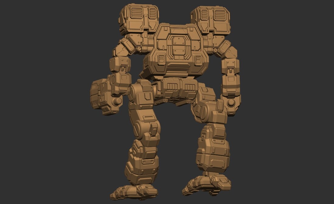 Splinter Wulf Prime (By PMW)- Alternate Battletech Mechwarrior Miniatures