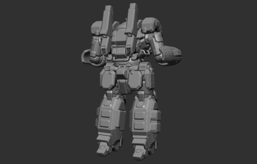 CRD-1R Alt "Crusader"- Alternate Battletech Mechwarrior Miniatures