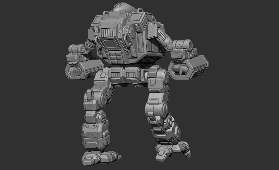 Demiurge B (By PMW) - Alternate Battletech Mechwarrior Miniatures