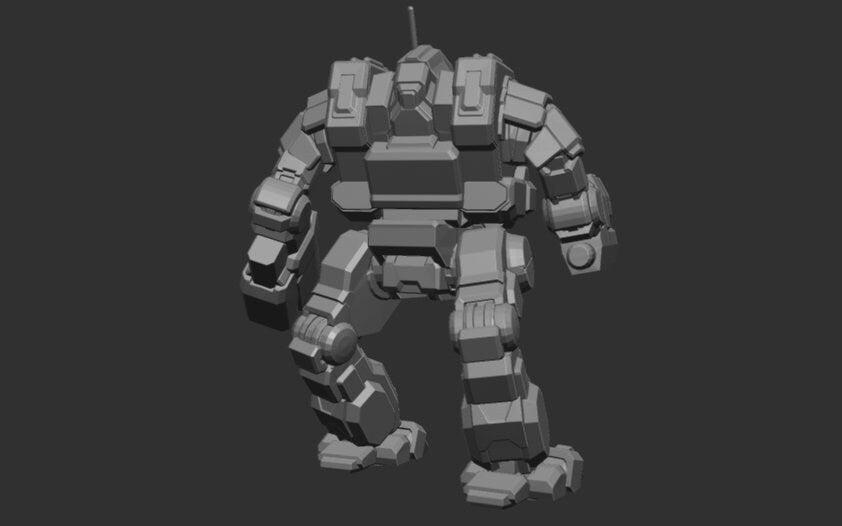 CTF-1X4 "Cataphract" - Alternate Battletech Mechwarrior Miniatures