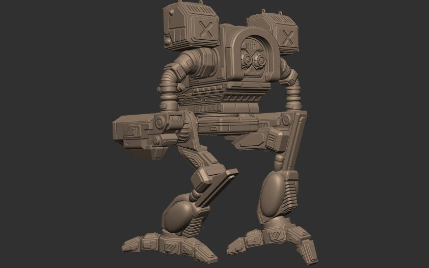 Splinter Wulf Prime Classic (By PMW)- Alternate Battletech Mechwarrior Miniatures