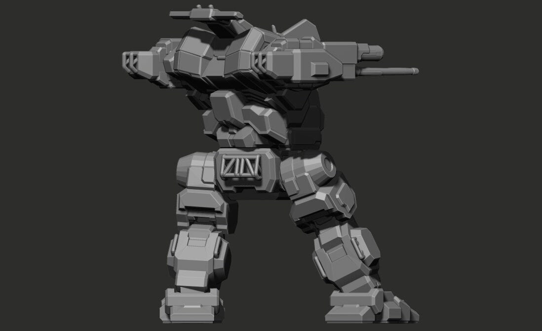 JM6-FB "Jagermech" - Alternate Battletech Mechwarrior Miniatures