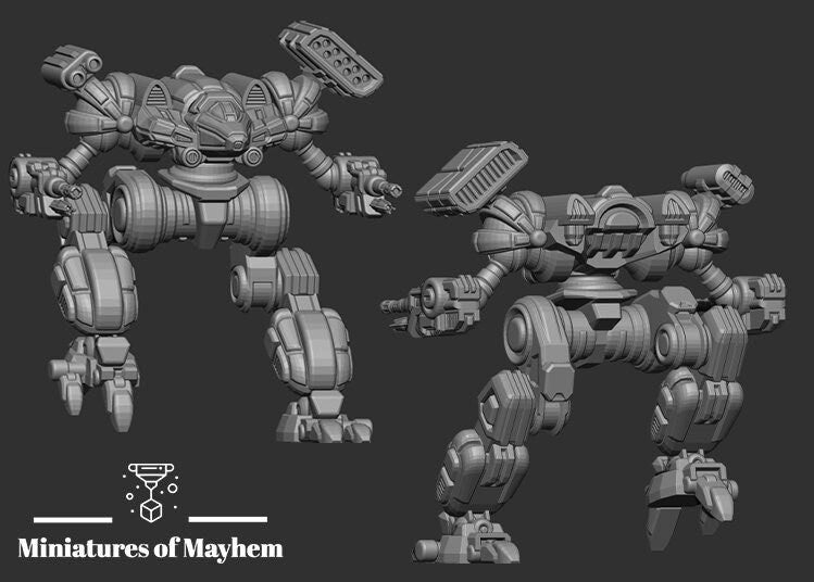 Panthara "Walk" - Alternate Battletech Mechwarrior Miniatures
