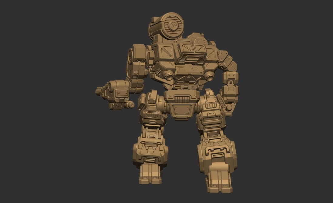 Nemesis Prime (By PMW) - Alternate Battletech Mechwarrior Miniatures