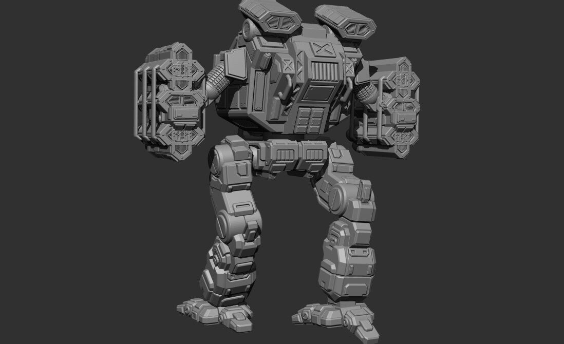 Eddie The Avatar - Alternate Battletech Mechwarrior Miniatures