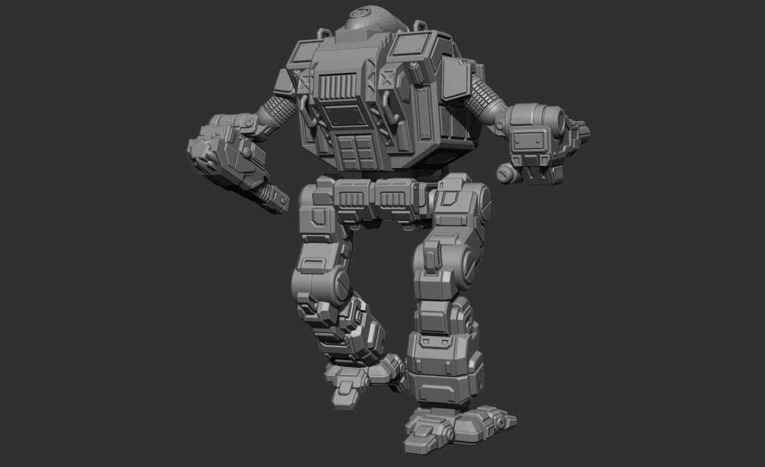 Demiurge A (By PMW) - Alternate Battletech Mechwarrior Miniatures