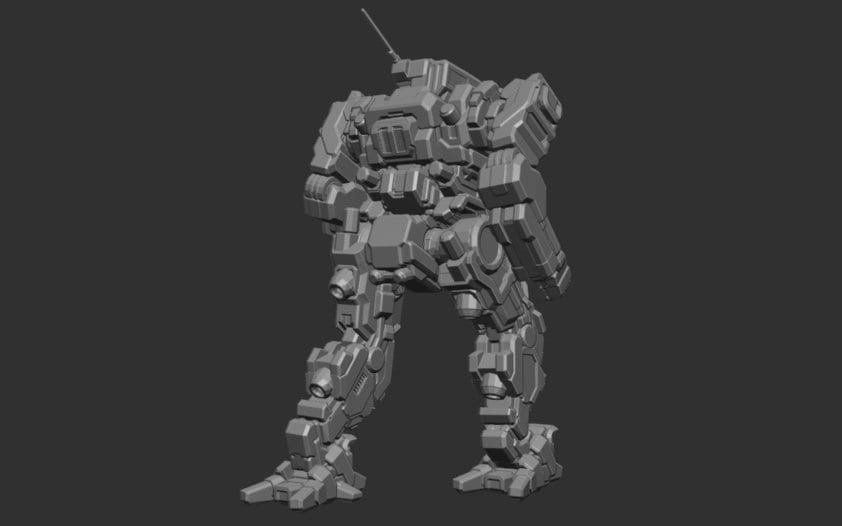 GHR-5H4 "Grasshopper" - Alternate Battletech Mechwarrior Miniatures