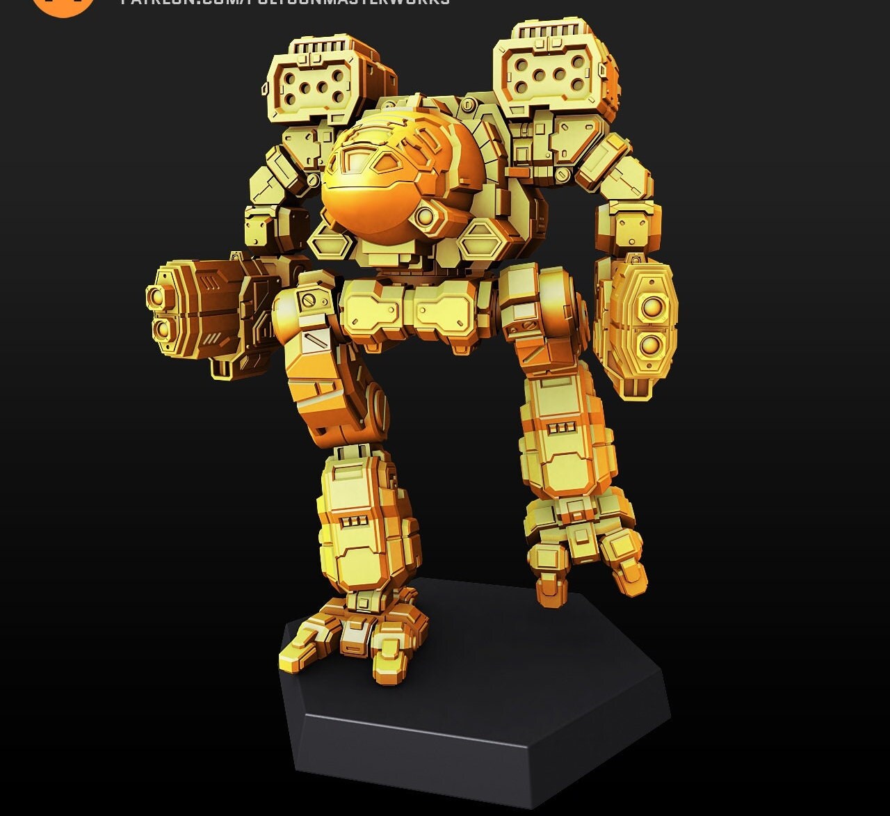 Splinter Wulf TC (By PMW)- Alternate Battletech Mechwarrior Miniatures