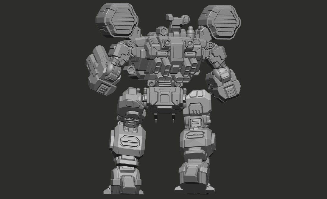 Devil Trigger 7D2 (By PMW)- Alternate Battletech Mechwarrior Miniatures