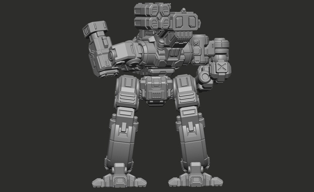 Wackmaster MWO S2 (By PMW) - Alternate Battletech Mechwarrior Miniatures