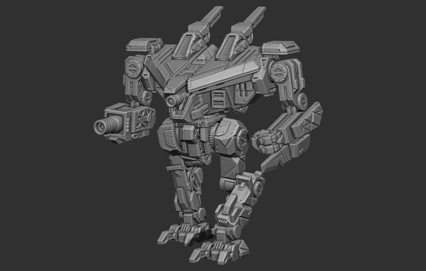 Zealot Praetor Prime (By PMW)- Alternate Battletech Mechwarrior Miniatures