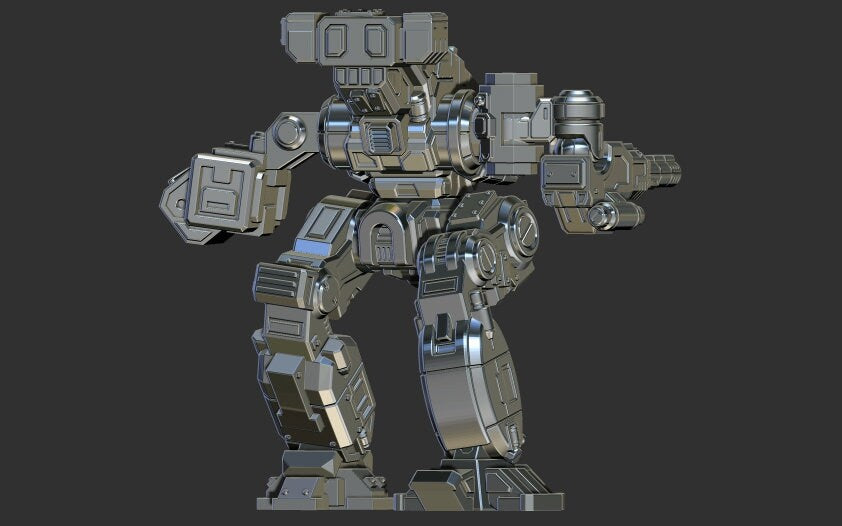Wackmaster Trimmer (By PMW) - Alternate Battletech Mechwarrior Miniatures
