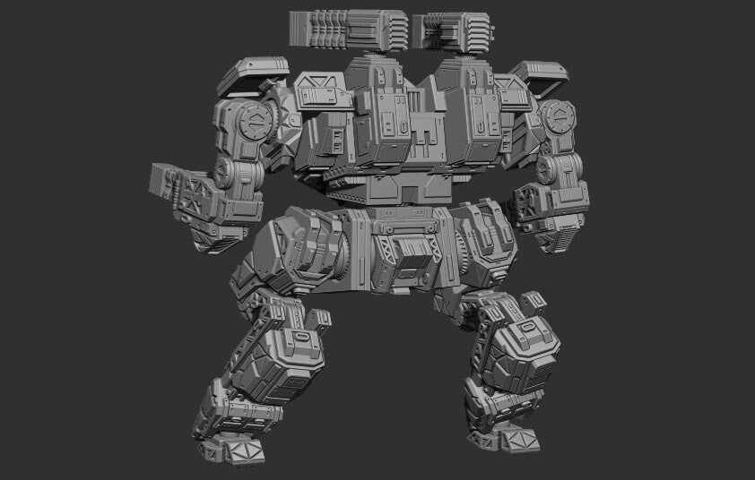 Zealot Baal Prime Alt 1 (By PMW) - Alternate Battletech Mechwarrior Miniatures