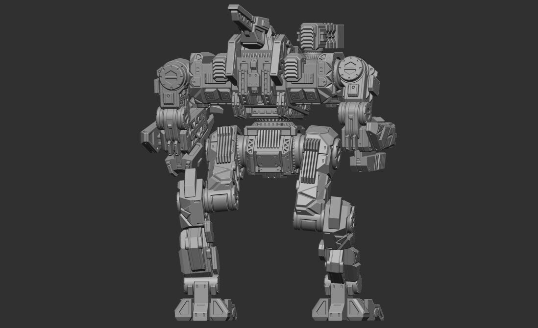 Zealot Malachai Prime (By PMW)- Alternate Battletech Mechwarrior Miniatures