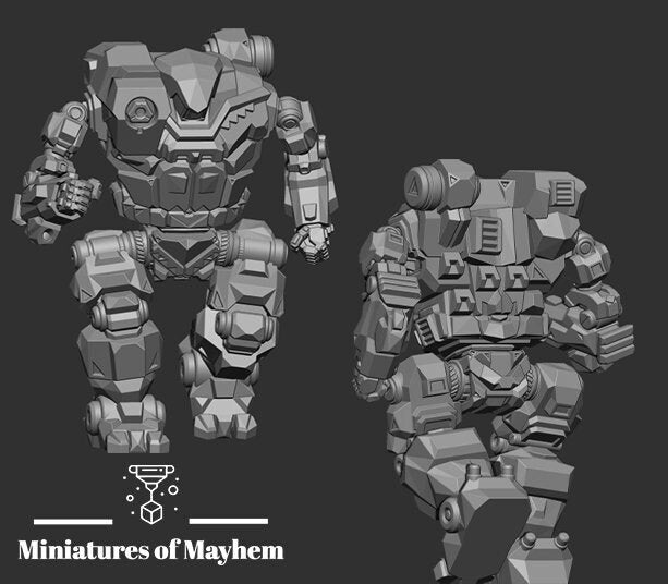 Brokeback Stealth 5SG Alt (By PMW) - Alternate Battletech Mechwarrior Miniatures