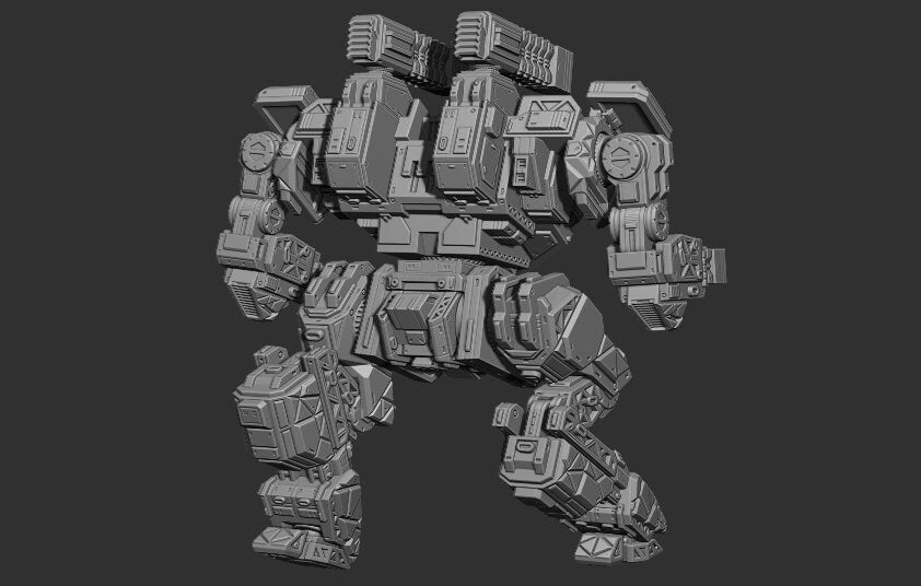 Zealot Baal Prime (By PMW) - Alternate Battletech Mechwarrior Miniatures