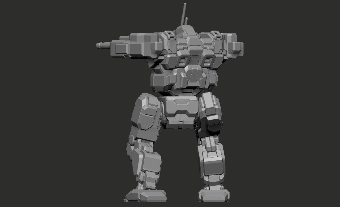 BJ-A Blackjack "Arrow" - Alternate Battletech Mechwarrior Miniatures