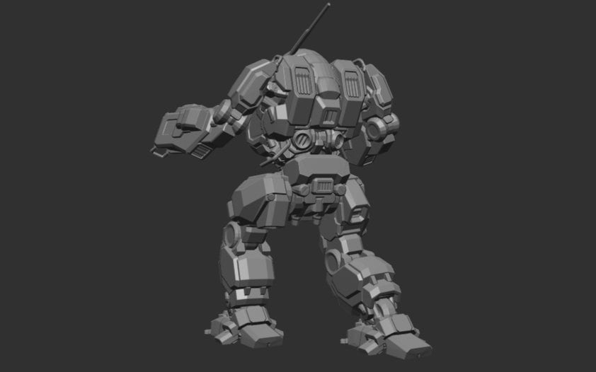 DV-6M "Dervish" - Alternate Battletech Mechwarrior Miniatures