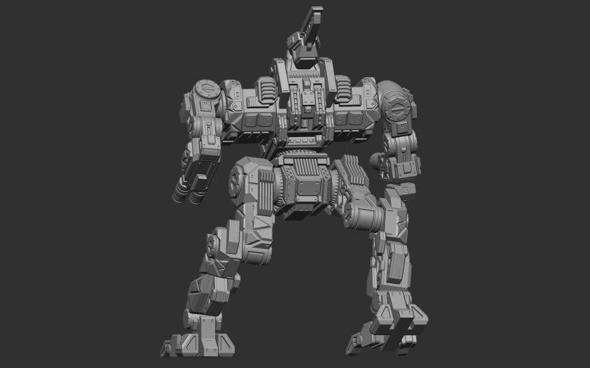 Zealot Malachai S (By PMW)- Alternate Battletech Mechwarrior Miniatures