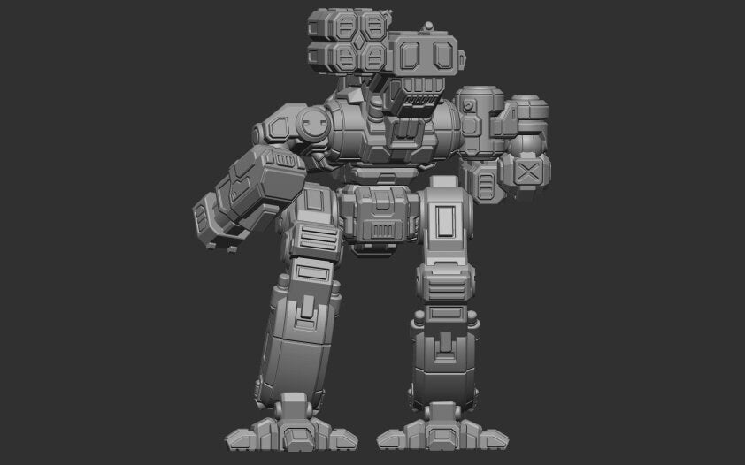 Wackmaster MWO X4 Alt (By PMW) - Alternate Battletech Mechwarrior Miniatures