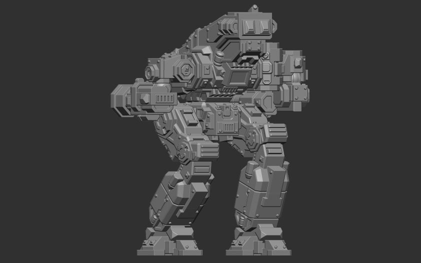 Wackmaster Teuton S2r (By PMW) - Alternate Battletech Mechwarrior Miniatures