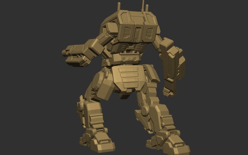 ICF "Fenris" - Alternate Battletech Mechwarrior Miniatures