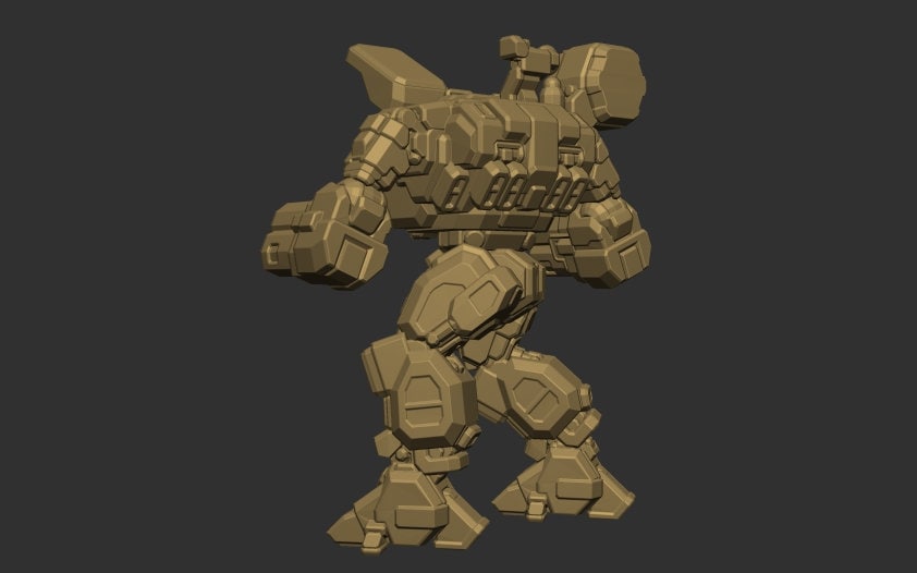 HSN-7D "Hellspawn"- Alternate Battletech Mechwarrior Miniatures