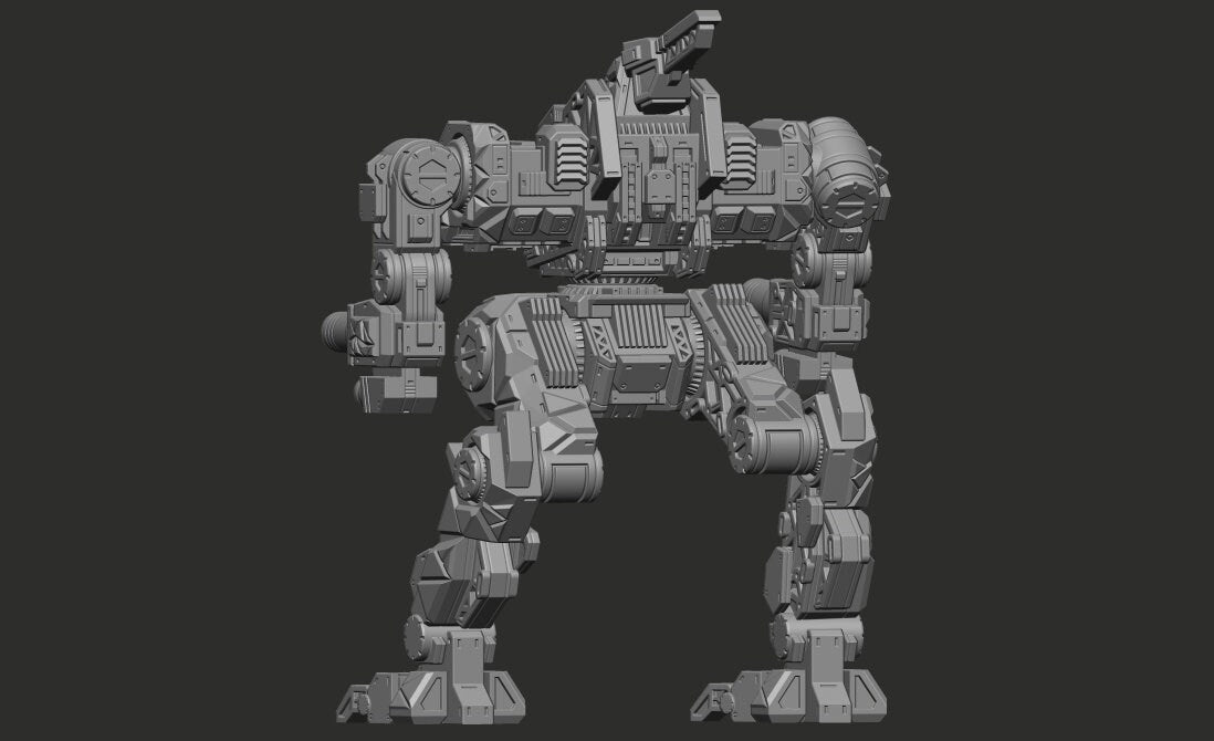 Zealot Malachai D (By PMW)- Alternate Battletech Mechwarrior Miniatures