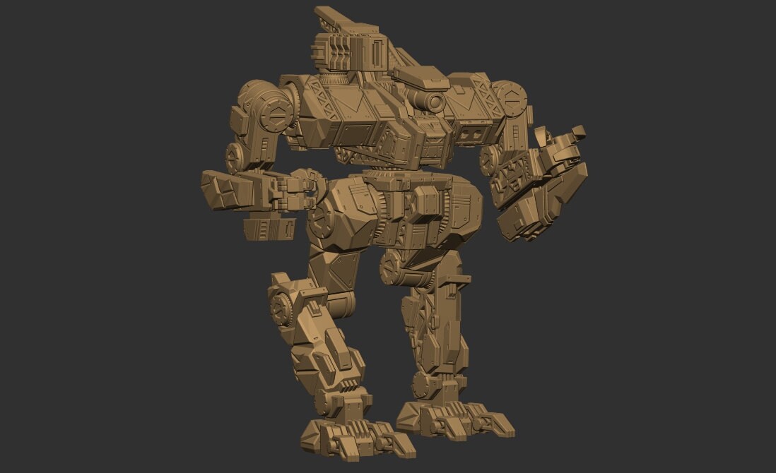 Zealot Prime (By PMW) - Alternate Battletech Mechwarrior Miniatures