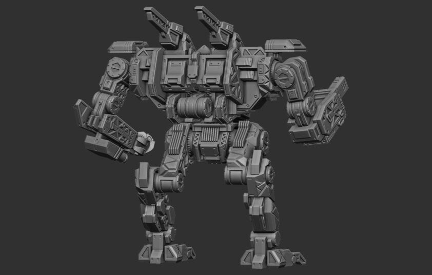 Zealot Praetor C (By PMW)- Alternate Battletech Mechwarrior Miniatures