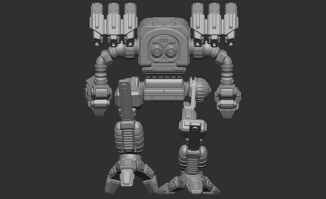 Timber Wulf 5 (By PMW) - Alternate Battletech Mechwarrior Miniatures