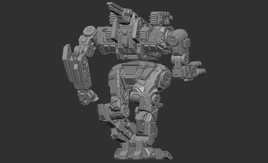 Zealot Malachai C (By PMW)- Alternate Battletech Mechwarrior Miniatures