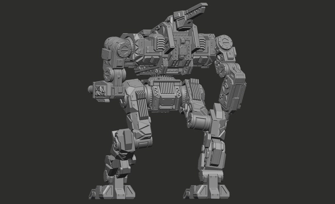 Zealot Malachai Mi (By PMW)- Alternate Battletech Mechwarrior Miniatures