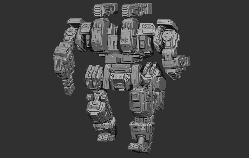 Zealot Baal Prime Alt 2 (By PMW) - Alternate Battletech Mechwarrior Miniatures