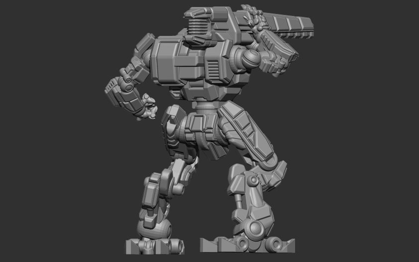 BZK-Shot "Karabiner" - Alternate Battletech Mechwarrior Miniatures