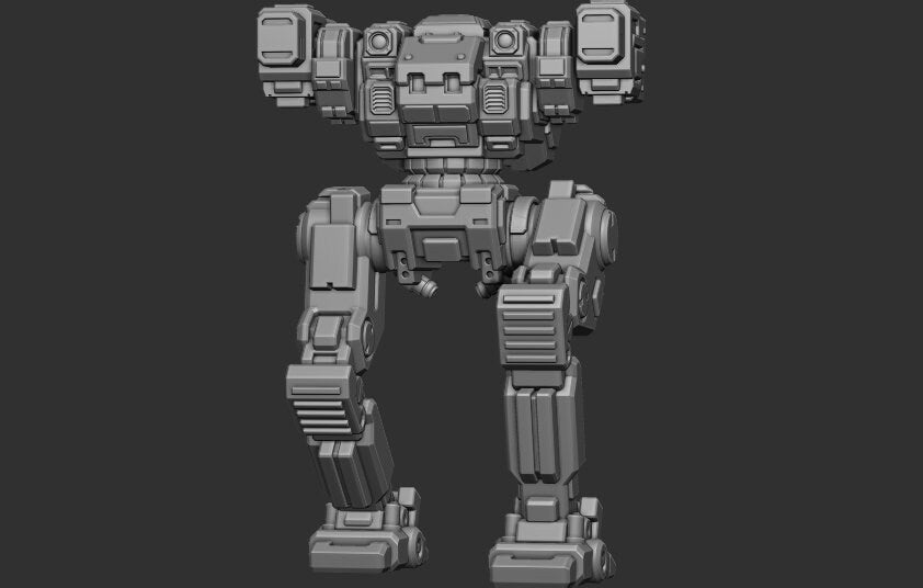 Gnat G15 Mech - Alternate Battletech Miniature (By PMW) - Unique 3D Printed Mechwarrior Collectible