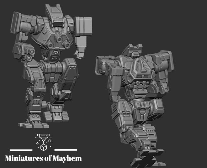 Huntergael 4W (By PMW)- Alternate Battletech Mechwarrior Miniatures