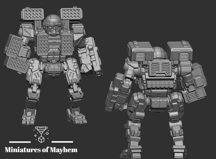 Arnold 4H (By PMW) - Alternate Battletech Mechwarrior Miniatures