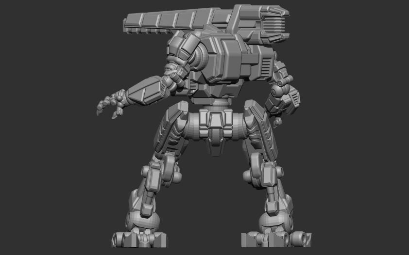 BZK-Fire "Karabiner" - Alternate Battletech Mechwarrior Miniatures