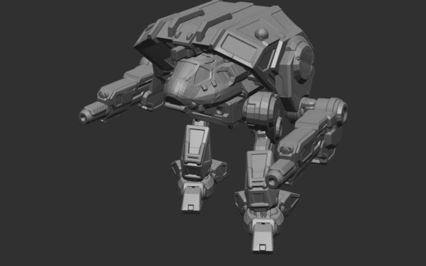 ADR-Prime "Adder" - Alternate Battletech Mechwarrior Miniatures