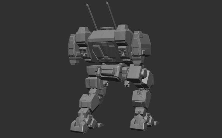 JR7-F "Jenner" - Alternate Battletech Mechwarrior Miniatures