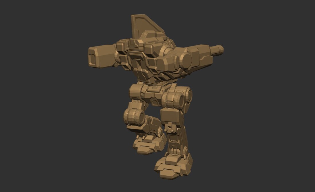 RZK-9S "Razorback"- Alternate Battletech Mechwarrior Miniatures