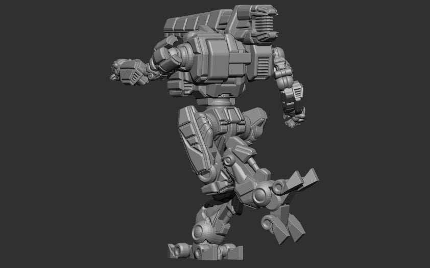 BZK-Run "Karabiner" - Alternate Battletech Mechwarrior Miniatures