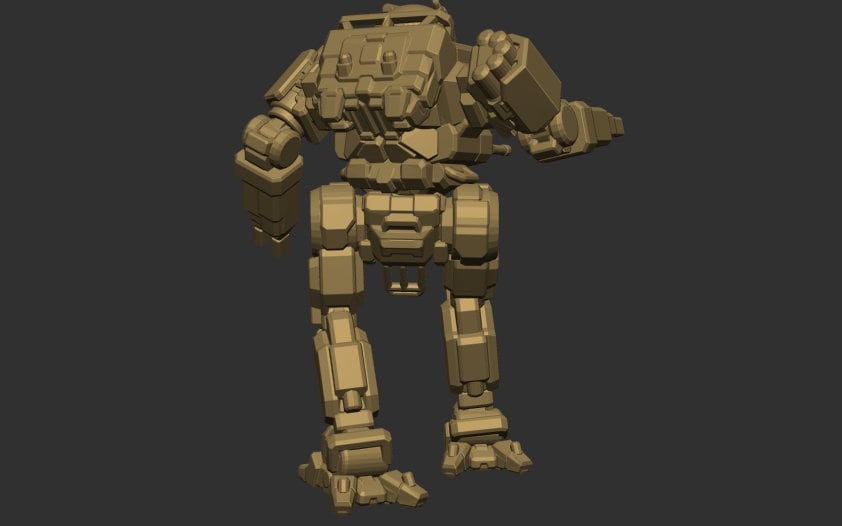 FS9-E "Ember" - Alternate Battletech Mechwarrior Miniatures