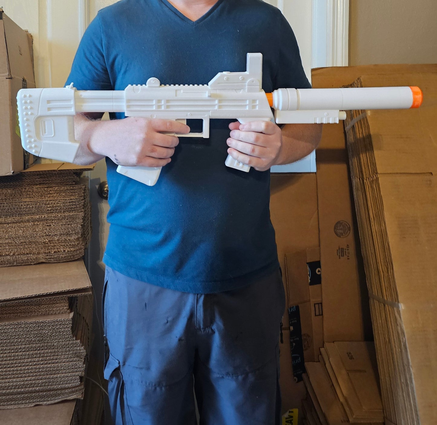 Halo ODST SMG 3D Printed - DIY Cosplay and Collectibles - 3D Printed Full-Size - Master Chief's Weaponry for Cosplay, Collectors