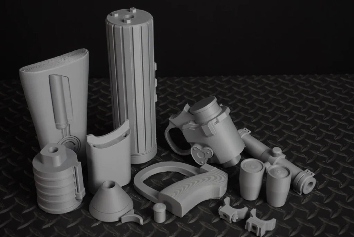 Boba Fett EE3 Blaster Replica - 3D Printed Prop For Cosplay & Display