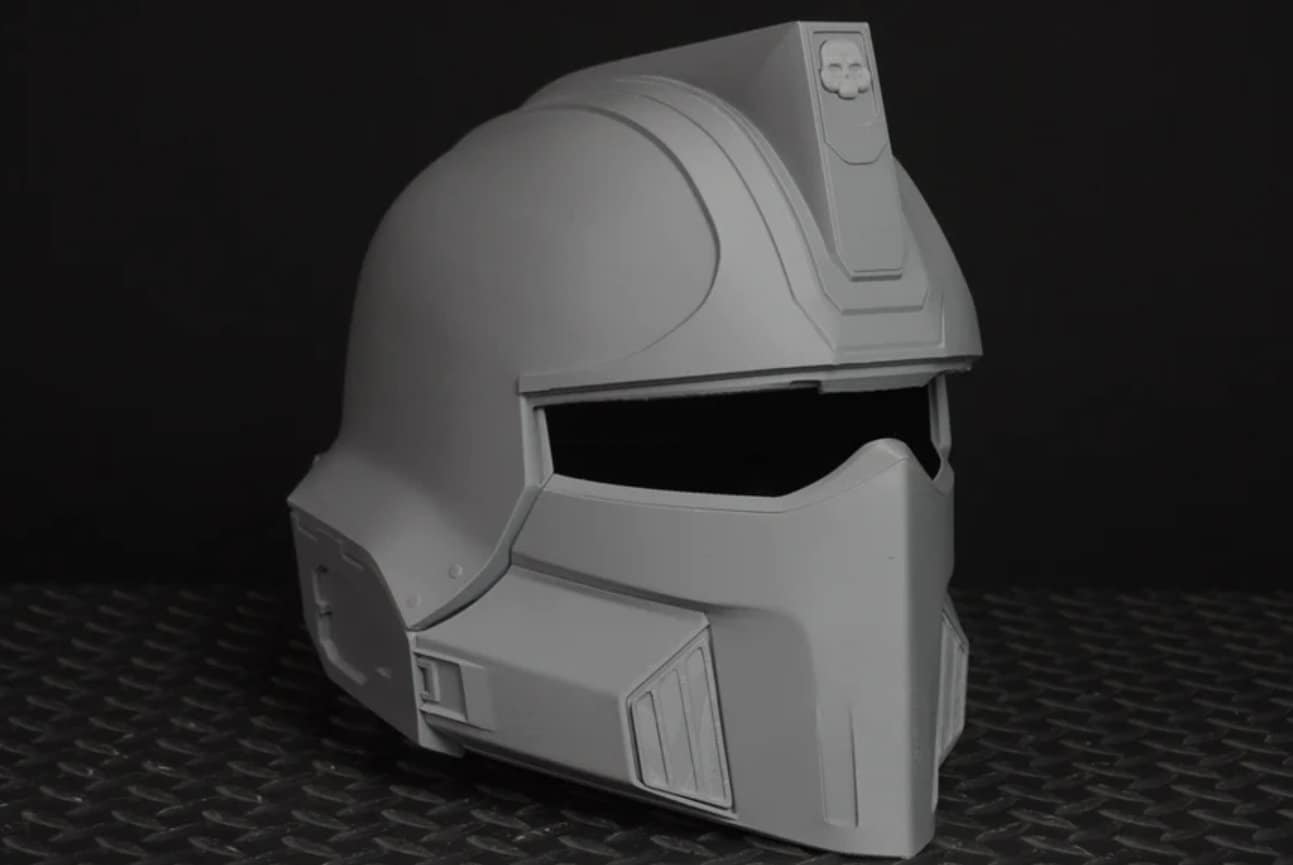 Helldivers 2 Helmet 1:1 Hero of the Federation - Cosplay, Collectors, Gamers