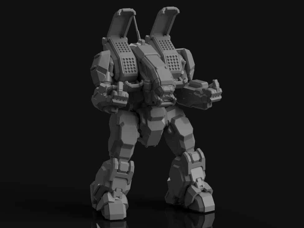 ARC-1A "Archer" - Alternate Battletech Mechwarrior Miniatures