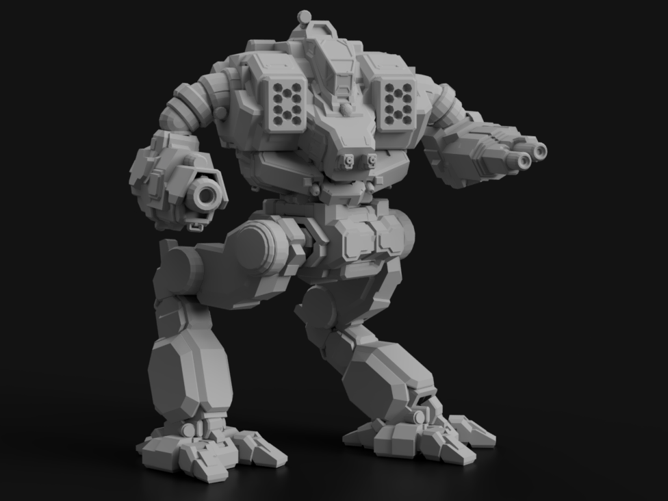 AV1-O "Avatar" - Alternate Battletech Mechwarrior Miniatures